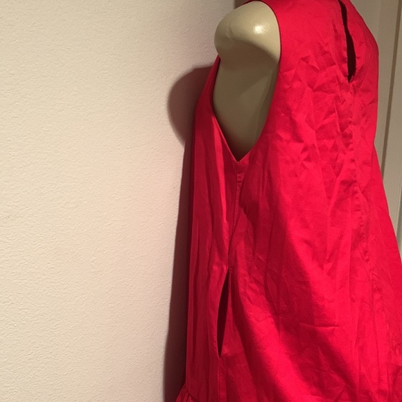 Red ruffle mini dress - Picture 9 of 14